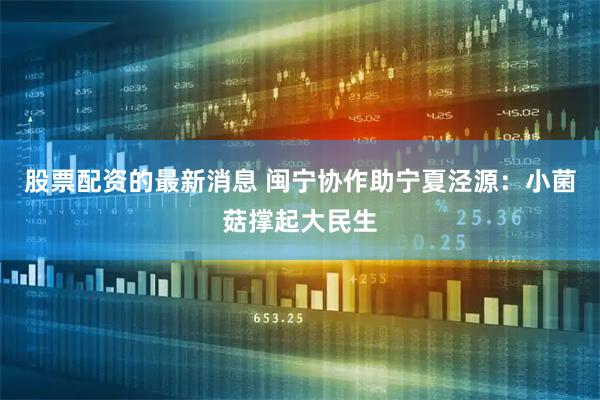 股票配资的最新消息 闽宁协作助宁夏泾源：小菌菇撑起大民生